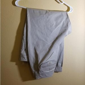 Khaki Straight Leg Pant